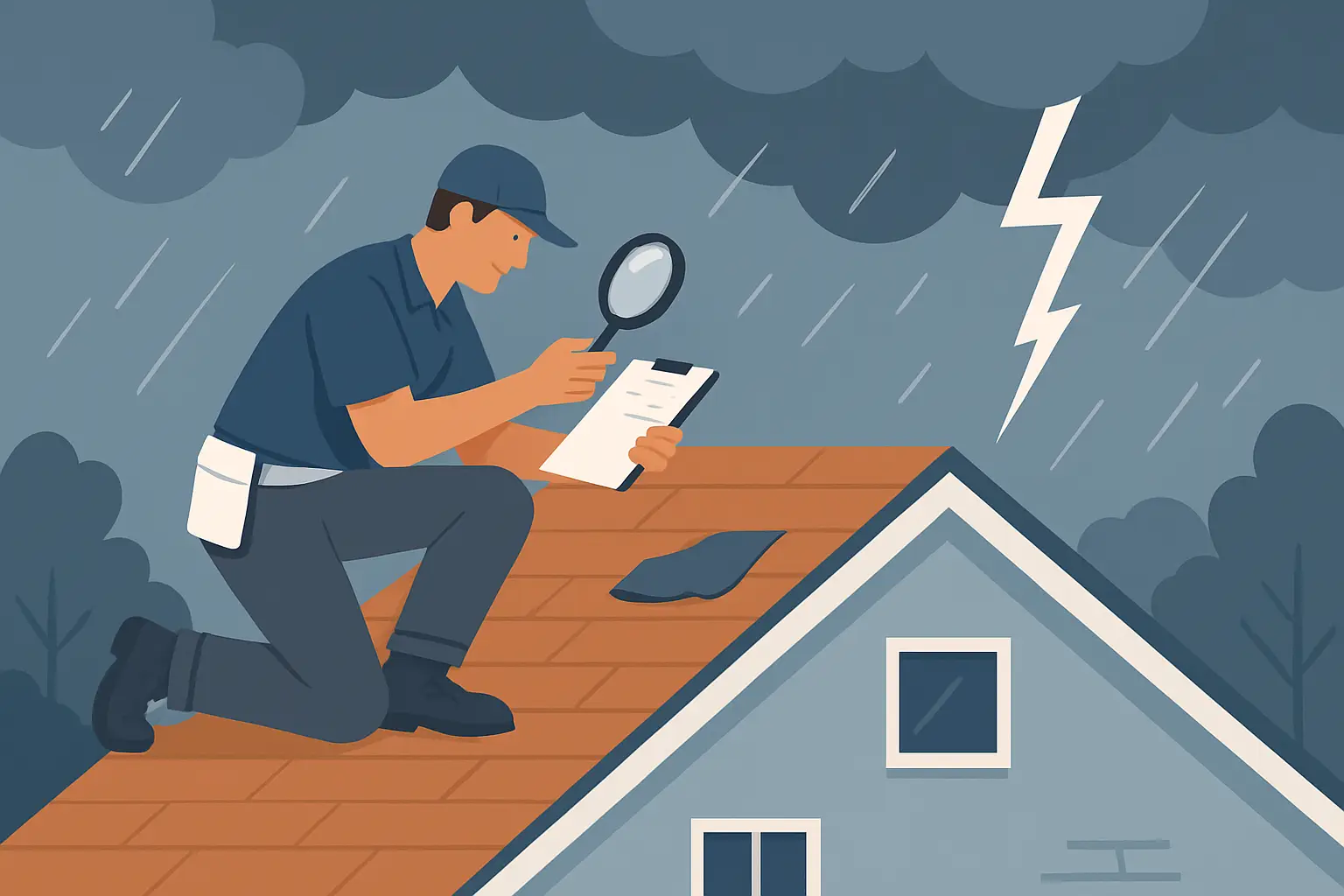 Free Roof Inspection After a Storm in MN