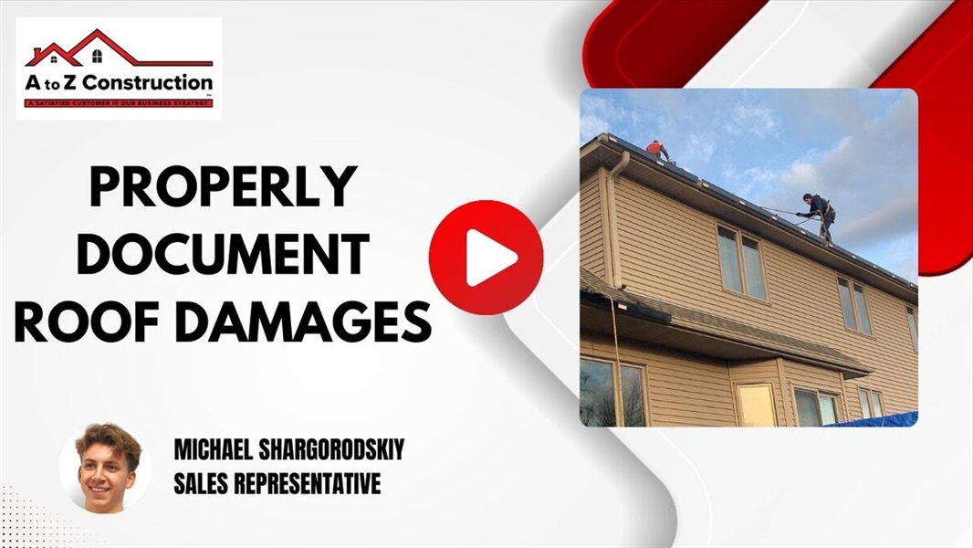 How Do I Properly Document Roof Damage for an Insurance Claim?