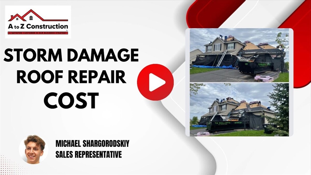 How Much Does Storm Damage Roof Repair Cost?