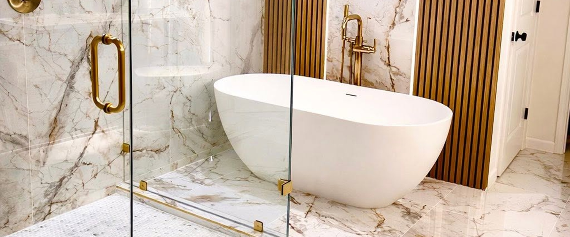 Edina Primary Bathroom Remodel With Expanded Shower and Freestanding Tub