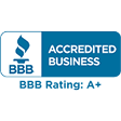 BBB Accredited Business A+ Rating