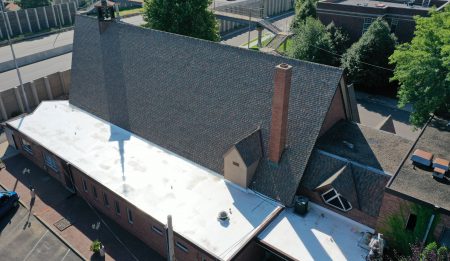 Church Commercial Roof Installation 2