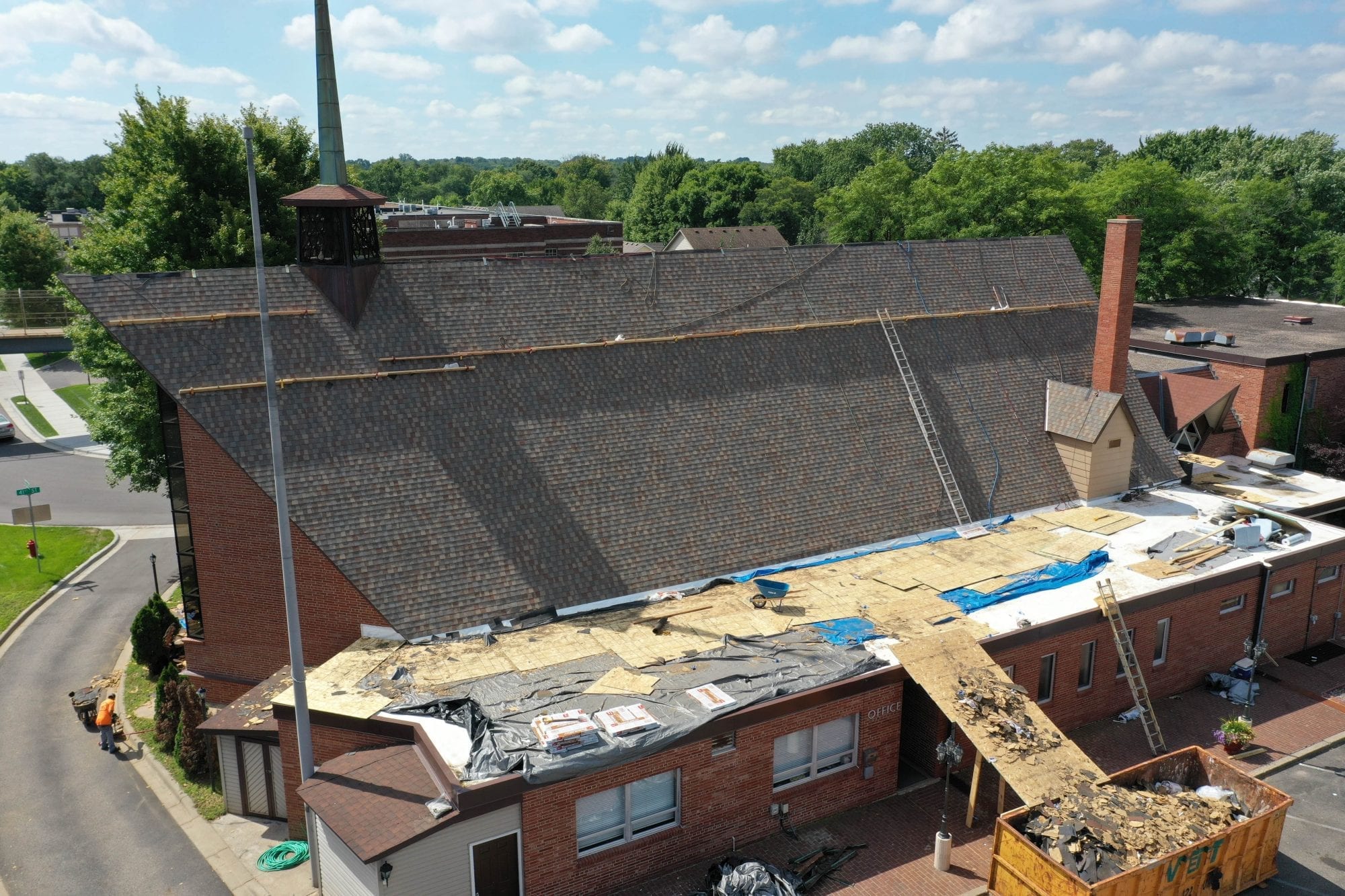 Church Commercial Roof Installation 3