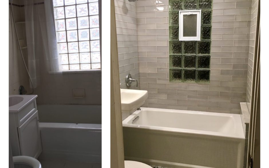 Bathroom Remodel Before & After