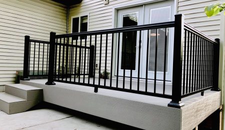 Deck contractor project by A to Z