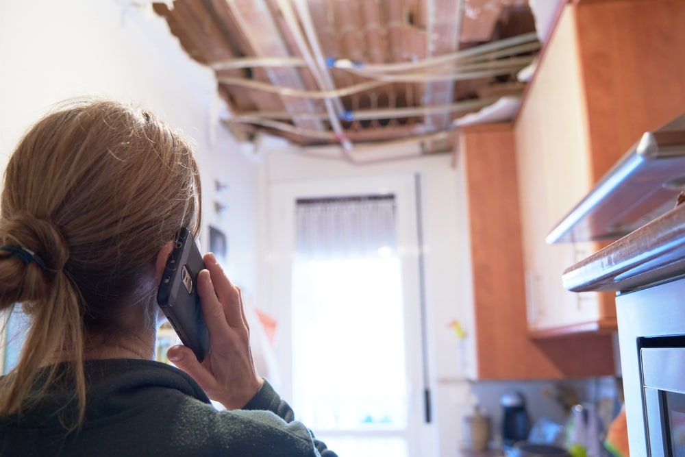 keep records of problems with your home Be sure to write down any issues you found