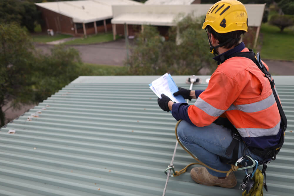 document roof damages