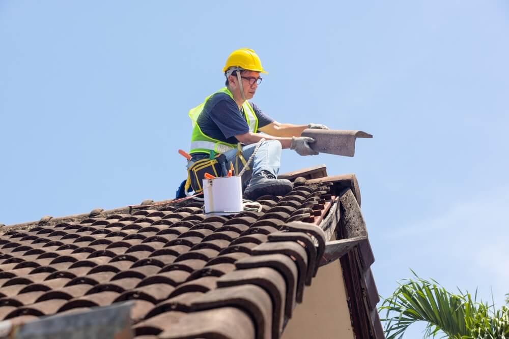 storm damage roof repair