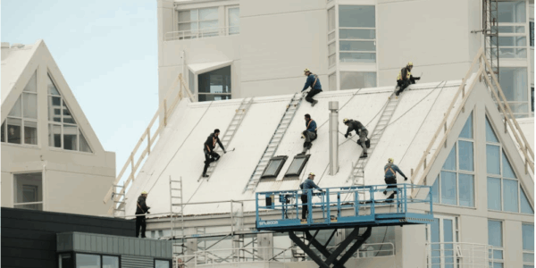 commercial roof upgrade