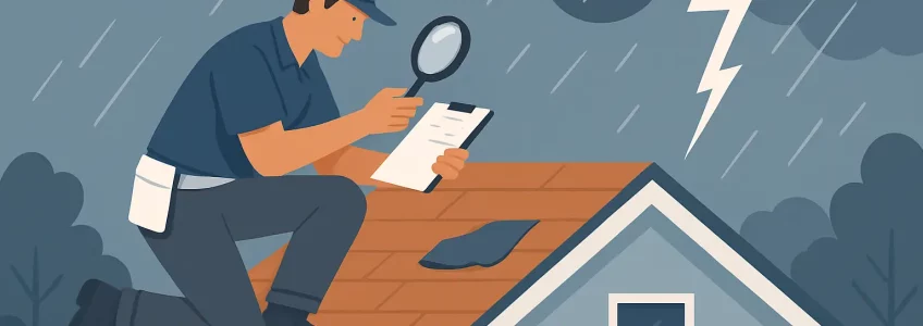 Free Roof Inspection After a Storm in MN