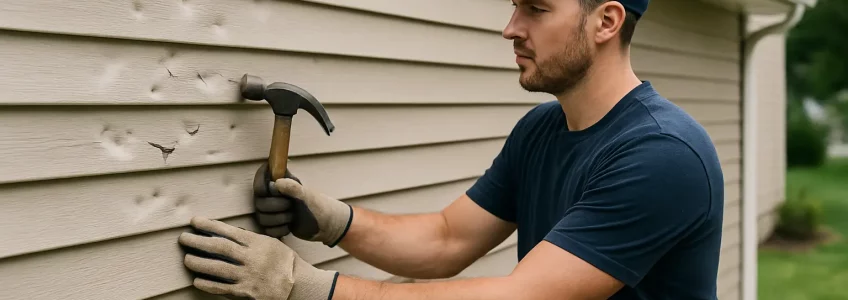 Siding Repair After Hail: What to Do Next