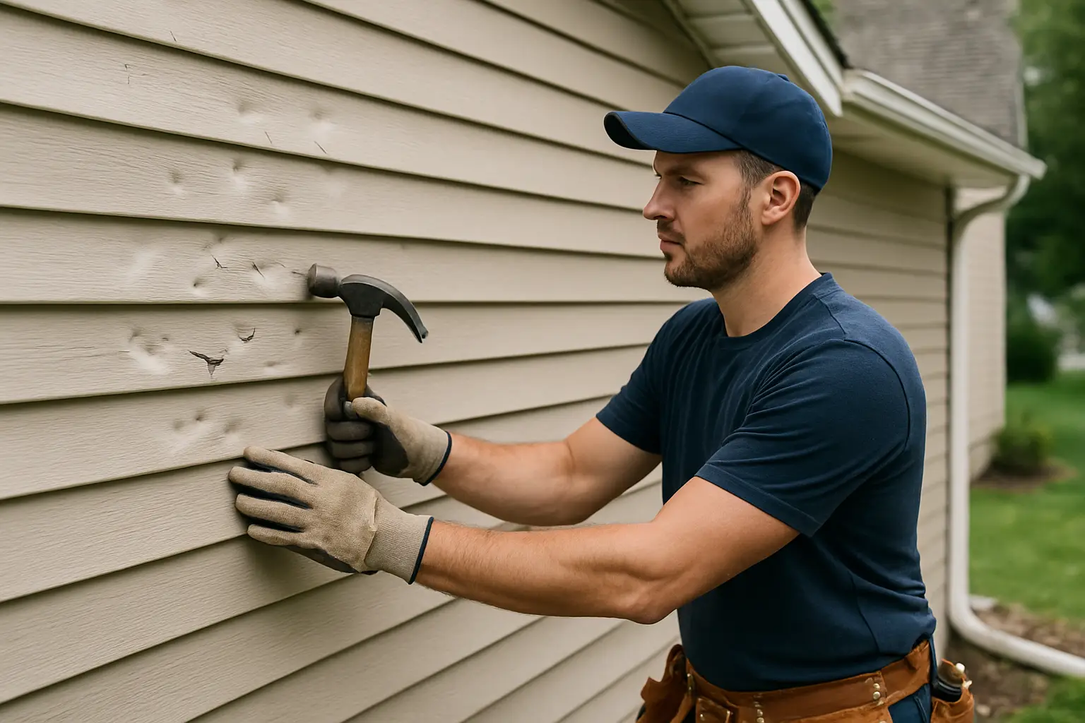 Siding Repair After Hail: What to Do Next