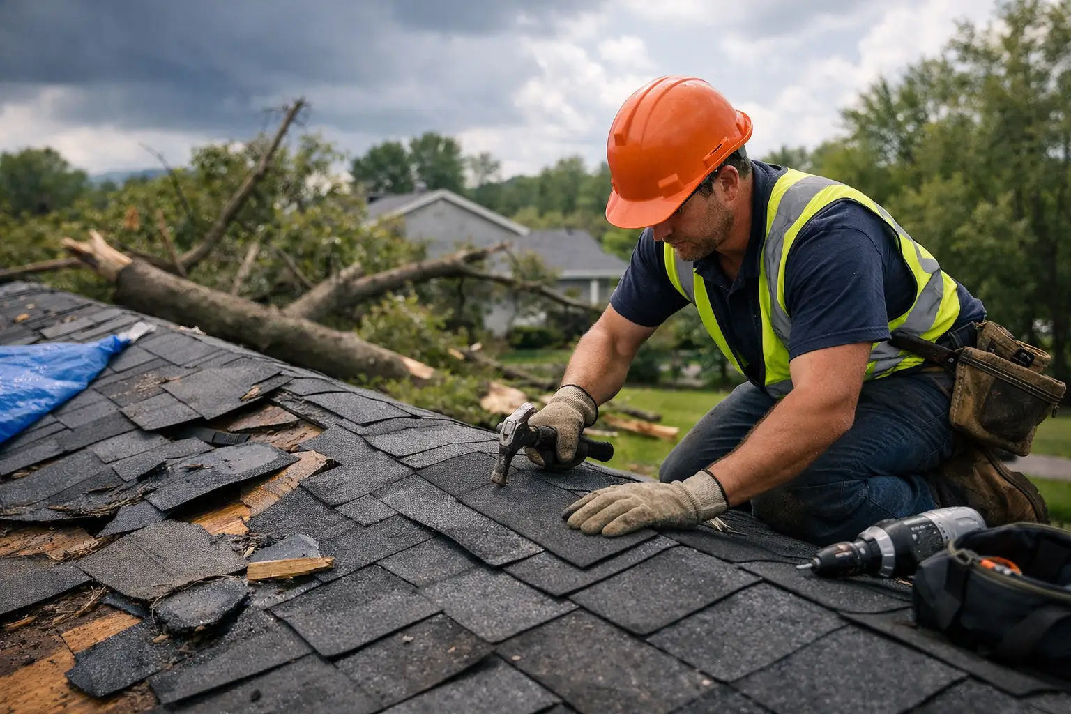 Storm Damage Roof Repair Done Right