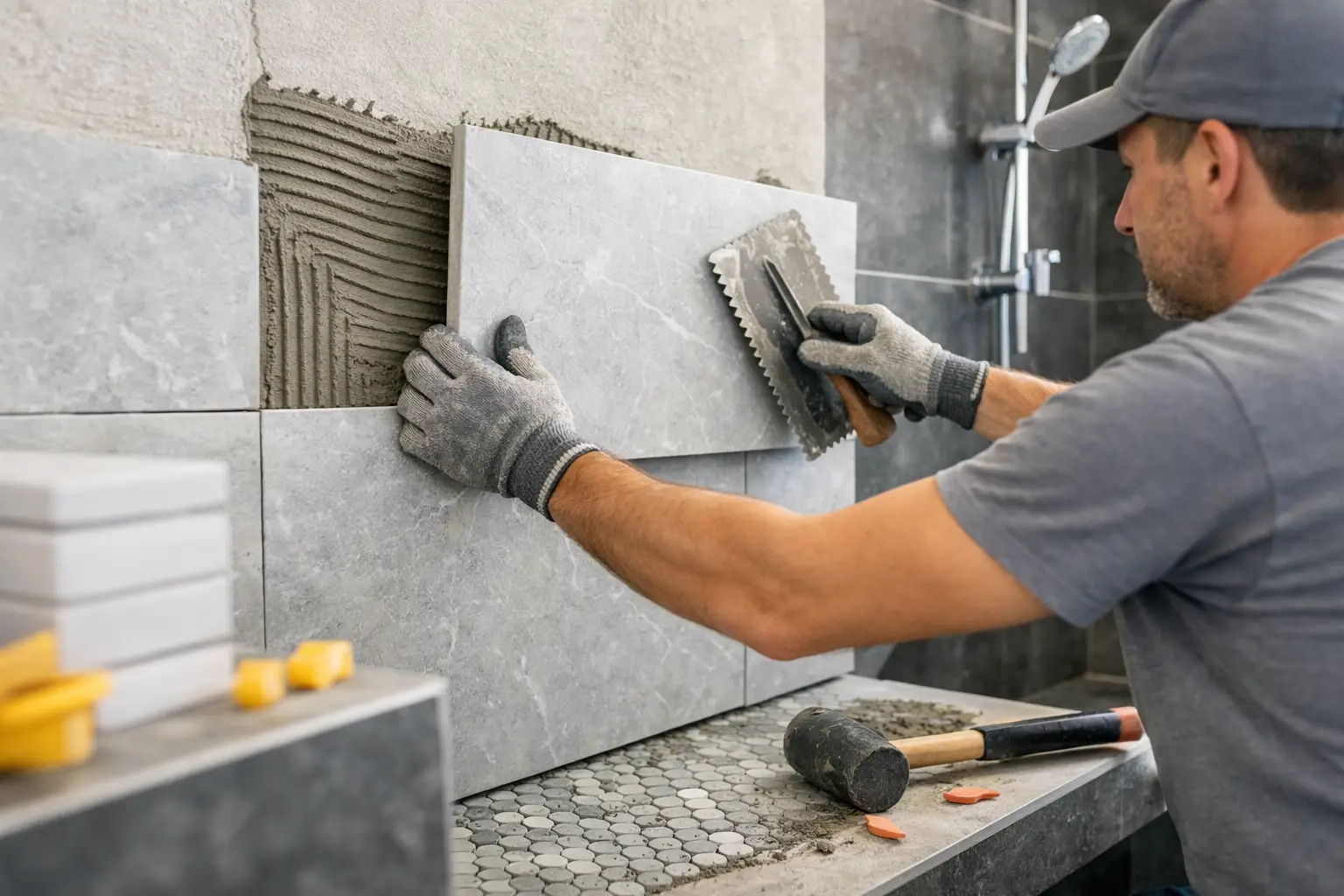 What Good Shower Tile Installation Takes
