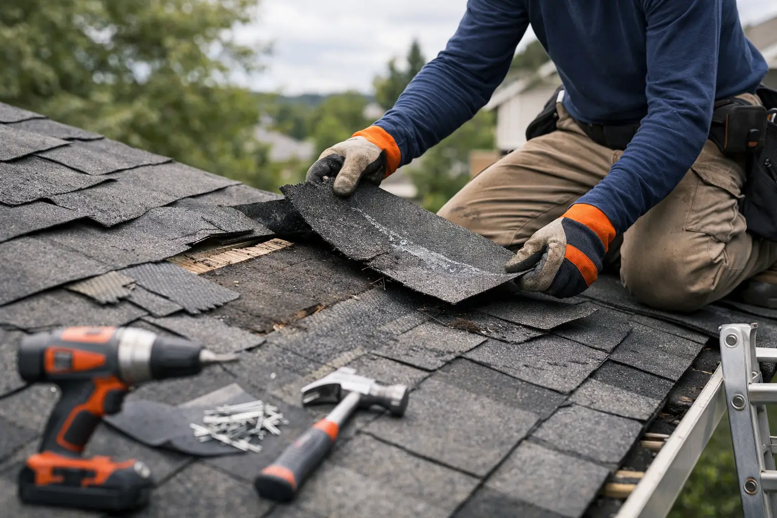 Wind Damage Roof Repair Done Right